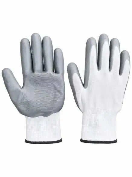 Nitrile-coated knit glove